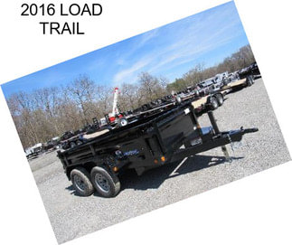 2016 LOAD TRAIL