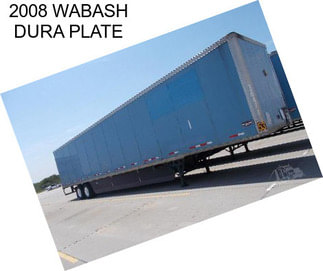 2008 WABASH DURA PLATE