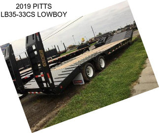 2019 PITTS LB35-33CS LOWBOY