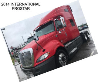 2014 INTERNATIONAL PROSTAR