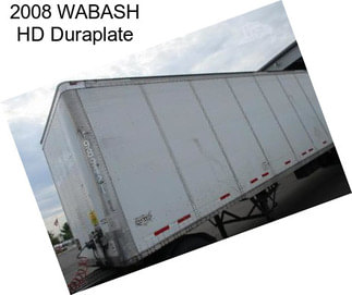 2008 WABASH HD Duraplate