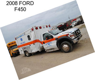 2008 FORD F450