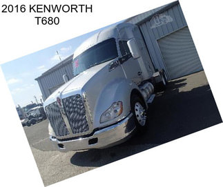 2016 KENWORTH T680