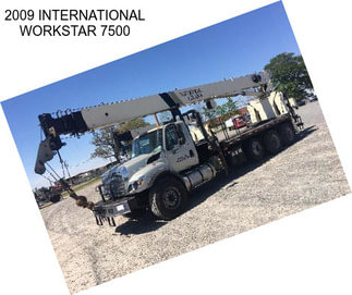 2009 INTERNATIONAL WORKSTAR 7500