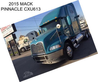 2015 MACK PINNACLE CXU613