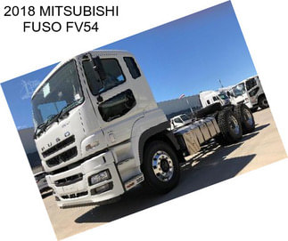 2018 MITSUBISHI FUSO FV54