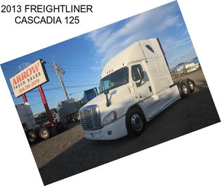 2013 FREIGHTLINER CASCADIA 125