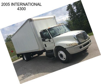 2005 INTERNATIONAL 4300