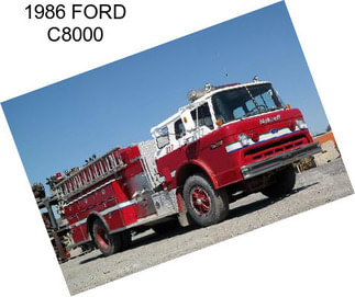 1986 FORD C8000