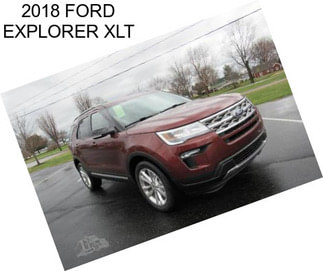 2018 FORD EXPLORER XLT