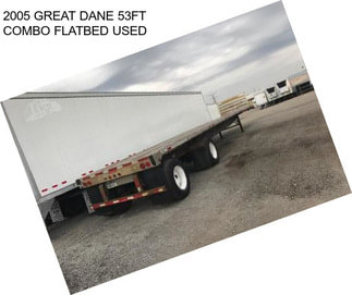 2005 GREAT DANE 53FT COMBO FLATBED USED