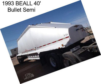 1993 BEALL 40\' Bullet Semi