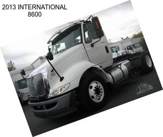 2013 INTERNATIONAL 8600