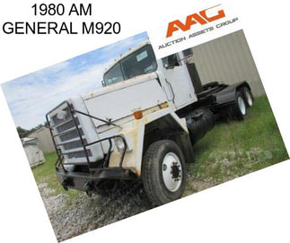 1980 AM GENERAL M920