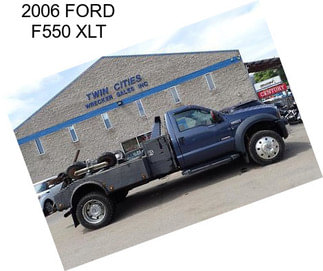 2006 FORD F550 XLT