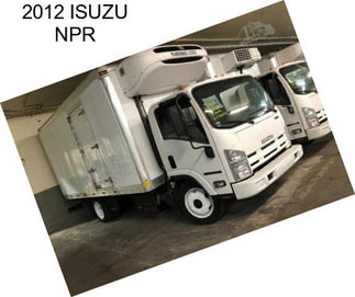 2012 ISUZU NPR