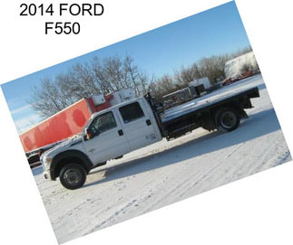 2014 FORD F550