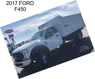 2017 FORD F450