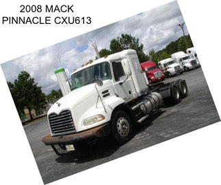 2008 MACK PINNACLE CXU613