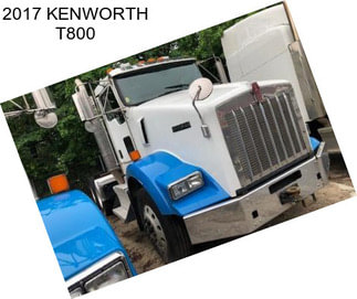 2017 KENWORTH T800