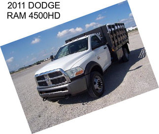 2011 DODGE RAM 4500HD