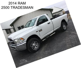 2014 RAM 2500 TRADESMAN