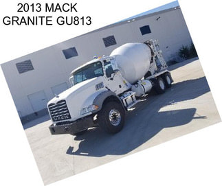 2013 MACK GRANITE GU813