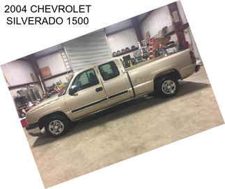 2004 CHEVROLET SILVERADO 1500