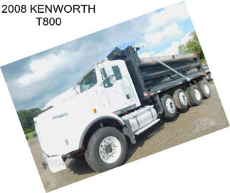 2008 KENWORTH T800