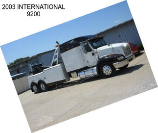 2003 INTERNATIONAL 9200