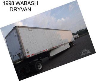 1998 WABASH DRYVAN