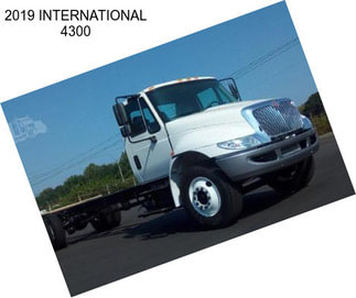 2019 INTERNATIONAL 4300