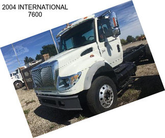 2004 INTERNATIONAL 7600