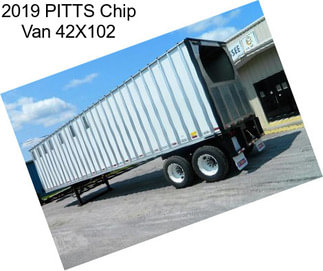 2019 PITTS Chip Van 42X102