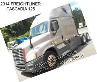 2014 FREIGHTLINER CASCADIA 125