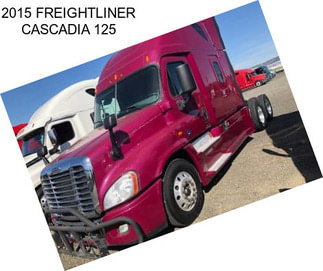 2015 FREIGHTLINER CASCADIA 125