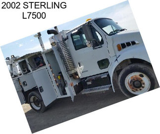 2002 STERLING L7500