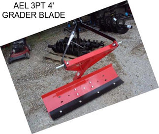 AEL 3PT 4\' GRADER BLADE