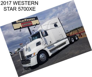 2017 WESTERN STAR 5700XE