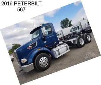 2016 PETERBILT 567