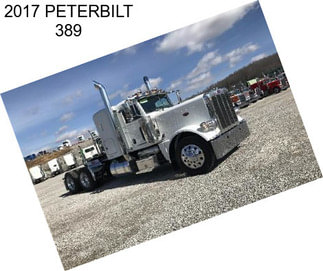 2017 PETERBILT 389