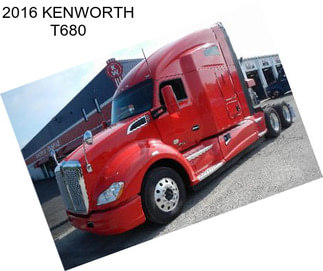 2016 KENWORTH T680