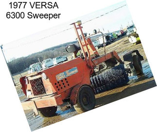 1977 VERSA 6300 Sweeper