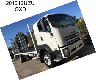 2010 ISUZU GXD