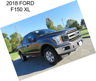 2018 FORD F150 XL