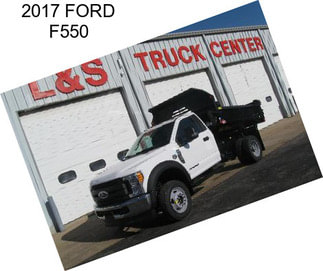 2017 FORD F550