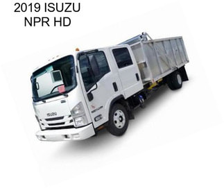 2019 ISUZU NPR HD