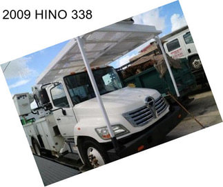 2009 HINO 338