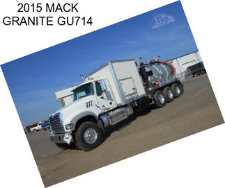 2015 MACK GRANITE GU714