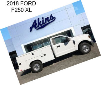 2018 FORD F250 XL